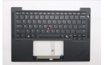 Lenovo 5M11S15584 C-Cover with keyboard, English, Black, Backlight, US