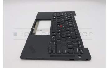 Lenovo 5M11S15584 C-Cover with keyboard, English, Black, Backlight, US