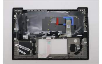 Lenovo 5M11S15588 C-Cover with keyboard, Estonian, Black, Backlight, UK