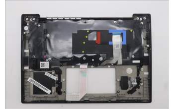 Lenovo 5M11S15591 C-Cover with keyboard, US English Euro, Black, Backlight, US