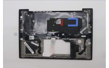 Lenovo 5M11S15594 C-Cover with keyboard, French, Black, Backlight, US