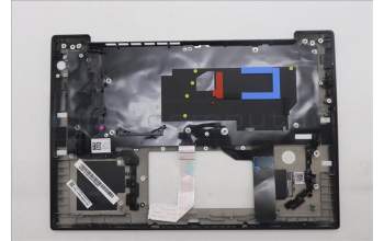 Lenovo 5M11S15615 C-Cover with keyboard, Italian, Black, Backlight, UK