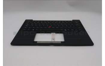 Lenovo 5M11S15624 C-Cover with keyboard, Spanish LA, Black, Backlight, UK