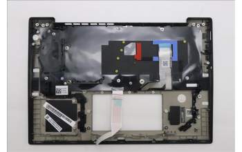 Lenovo 5M11S15639 C-Cover with keyboard, Russian, Black, Backlight, US