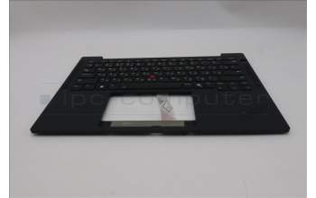 Lenovo 5M11S15639 C-Cover with keyboard, Russian, Black, Backlight, US