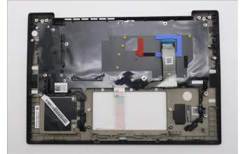 Lenovo 5M11S15669 C-Cover with keyboard, Ukraine, Black, Backlight, US