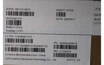 Lenovo 5M11S15675 C-Cover with keyboard, Arabic, Black, Backlight, WWAN, US