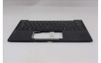 Lenovo 5M11S15678 C-Cover with keyboard, Belgian, Black, Backlight, WWAN, UK