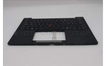 Lenovo 5M11S15693 C-Cover with keyboard, Danish, Black, Backlight, WWAN, UK