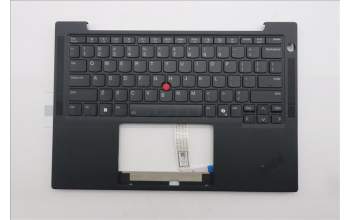 Lenovo 5M11S15696 C-Cover with keyboard, English, Black, Backlight, WWAN, US