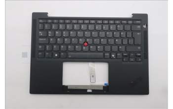 Lenovo 5M11S15723 C-Cover with keyboard, Icelandic, Black, Backlight, WWAN, UK