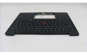 Lenovo 5M11S15725 C-Cover with keyboard, Italian, Black, Backlight, WWAN, UK