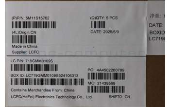 Lenovo 5M11S15762 C-Cover with keyboard, Switzerland, Black, Backlight, WWAN, UK