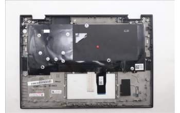 Lenovo 5M11S15995 C-Cover with keyboard, UK English, Black, Backlight, UK