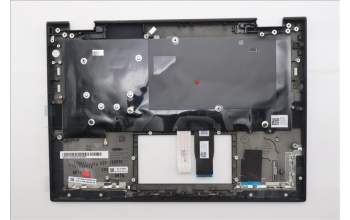 Lenovo 5M11S16009 C-Cover with keyboard, Arabic, Black, Backlight, WWAN, US