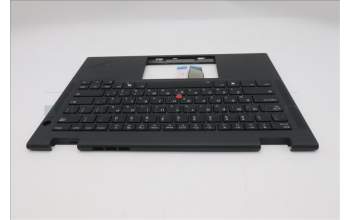 Lenovo 5M11S16067 C-Cover with keyboard, Hebrew, Black, Backlight, WWAN, US