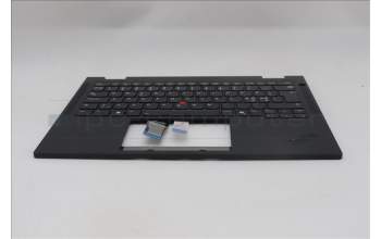 Lenovo 5M11S16099 C-Cover with keyboard, Nordic, Black, Backlight, WWAN, UK