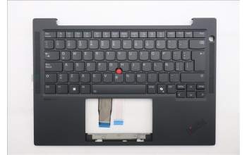 Lenovo 5M11S16237 C-Cover with keyboard, Spanish LA, Black, Backlight, UK