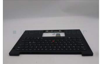 Lenovo 5M11S16245 C-Cover with keyboard, Nordic, Black, Backlight, UK