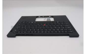 Lenovo 5M11S16267 C-Cover with keyboard, Swedish/Finnish, Black, Backlight, UK