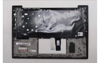 Lenovo 5M11S16271 C-Cover with keyboard, Switzerland, Black, Backlight, UK