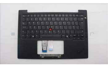 Lenovo 5M11S16292 C-Cover with keyboard, UK English, Black, Backlight, UK