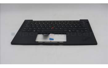 Lenovo 5M11S16332 C-Cover with keyboard, Danish, Black, Backlight, WWAN, UK