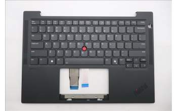 Lenovo 5M11S16333 C-Cover with keyboard, English, Black, Backlight, WWAN