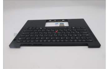 Lenovo 5M11S16361 C-Cover with keyboard, Hebrew, Black, Backlight, WWAN, US