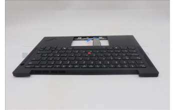 Lenovo 5M11S16371 C-Cover with keyboard, Icelandic, Black, Backlight, WWAN, UK