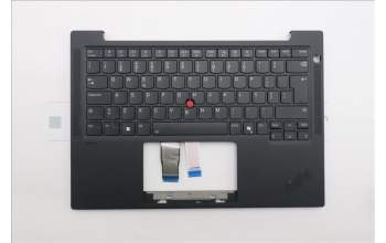 Lenovo 5M11S16399 C-Cover with keyboard, Portuguese, Black, Backlight, WWAN, UK