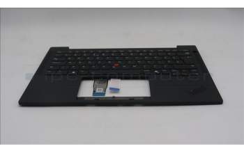 Lenovo 5M11S16440 C-Cover with keyboard, UK English, Black, Backlight, WWAN, UK