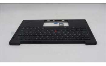 Lenovo 5M11S16440 C-Cover with keyboard, UK English, Black, Backlight, WWAN, UK