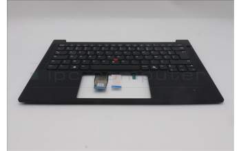Lenovo 5M11S26757 C-Cover with keyboard, French, Black, US