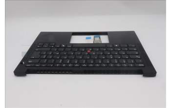 Lenovo 5M11S26757 C-Cover with keyboard, French, Black, US