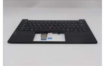 Lenovo 5M11S26768 C-Cover with keyboard, Italian, Black, UK