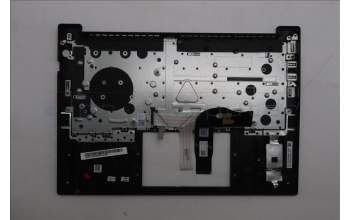 Lenovo 5M11S26780 C-Cover with keyboard, Swedish/Finnish, Black, UK