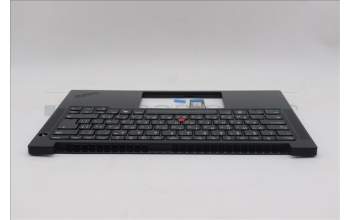 Lenovo 5M11S26794 C-Cover with keyboard, Bulgarian, Black, UK