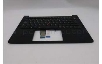 Lenovo 5M11S26870 C-Cover with keyboard, Norwegian, Black, Backlight, UK