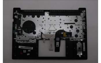 Lenovo 5M11S26886 C-Cover with keyboard, Slovenian, Black, Backlight, UK