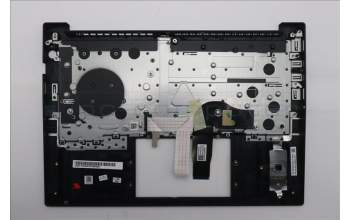 Lenovo 5M11S26896 C-Cover with keyboard, Switzerland, Black, Backlight, UK