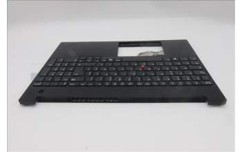 Lenovo 5M11S26984 C-Cover with keyboard, French, Black, US