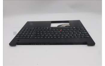 Lenovo 5M11S26986 C-Cover with keyboard, German, Black