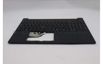 Lenovo 5M11S27052 C-Cover with keyboard, Danish, Black, Backlight, UK