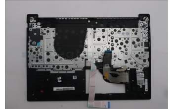 Lenovo 5M11S27056 C-Cover with keyboard, Spanish, Black, Backlight