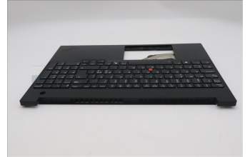 Lenovo 5M11S27094 C-Cover with keyboard, Nordic, Black, Backlight, UK