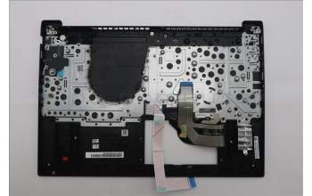 Lenovo 5M11S27099 C-Cover with keyboard, Switzerland, Black, Backlight, UK