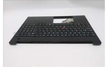 Lenovo 5M11S27110 C-Cover with keyboard, Icelandic, Black, Backlight, UK