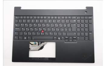 Lenovo 5M11S27113 C-Cover with keyboard, Bulgarian, Black, Backlight, UK
