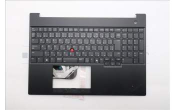 Lenovo 5M11S27116 C-Cover with keyboard, Japanese, Black, Backlight, JP